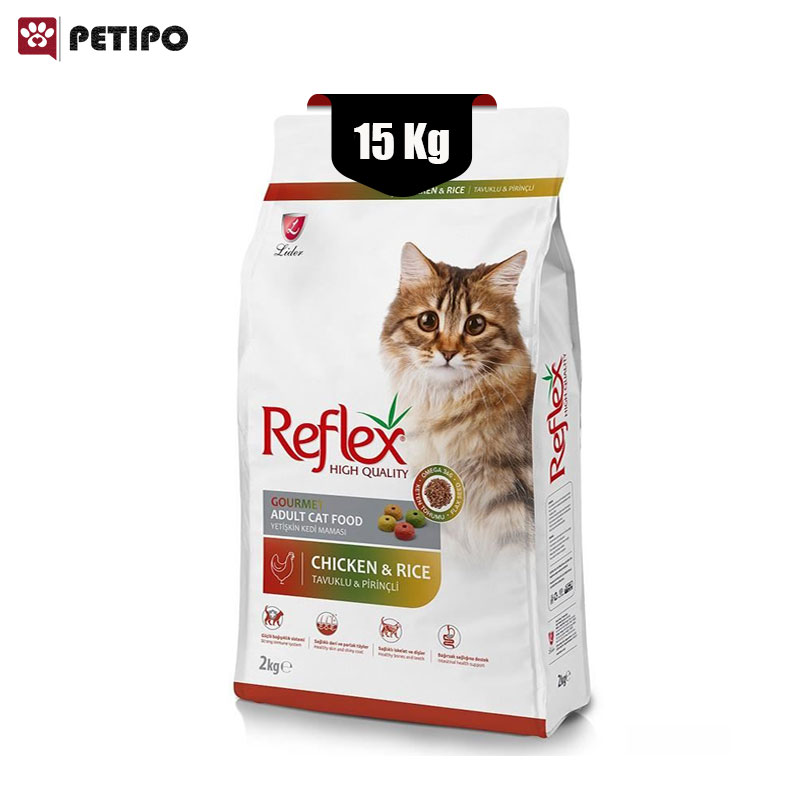پت شاپ آنلاین پتیپو | مرجع خرید انواع غذا، ملزومات سگ و گربه 33 Reflex High Quality Multi Color Chicken