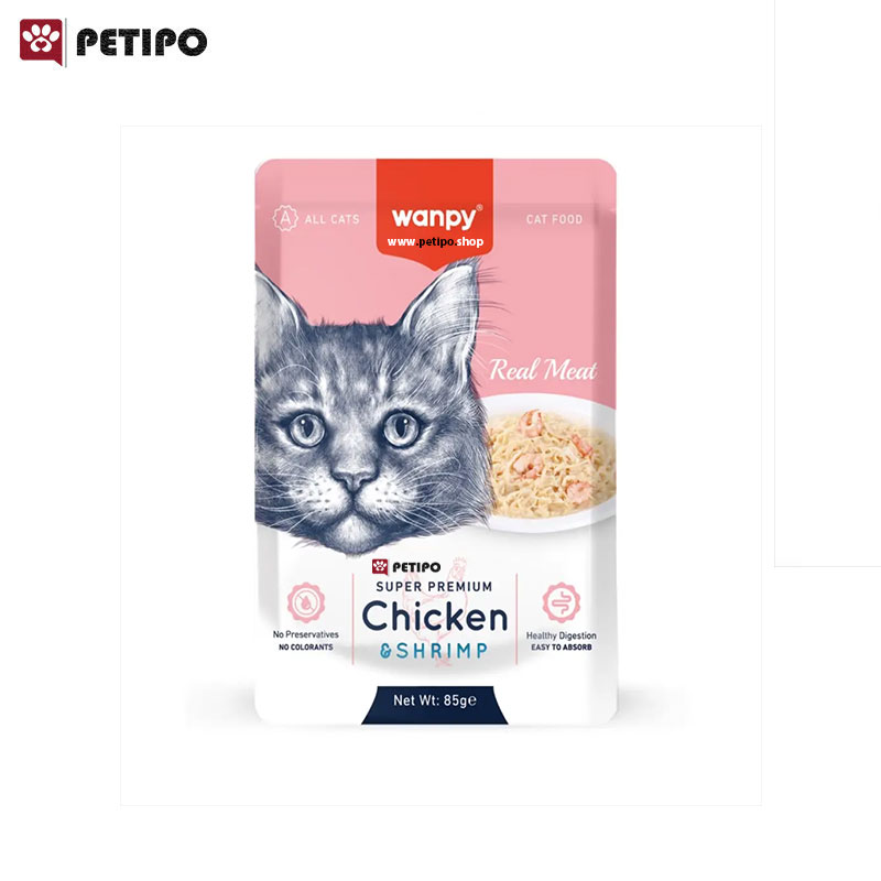 Wanpy Retort Pouch Chicken Shrimp