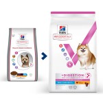 غذای خشک سگ بالغ دایجستیو مولتی بنفیت طعم مرغ هیلز (Hill's Multi-Benefit + Digestion Small & Mini Adult Dog) وزن 2 کیلوگرم - Image 3