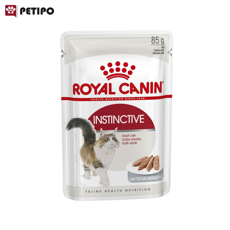 غذای پوچ گربه اینستینکتیو رویال کنین (Royal Canin Cat Instinctive Loaf Wet Pouch) وزن 85 گرم